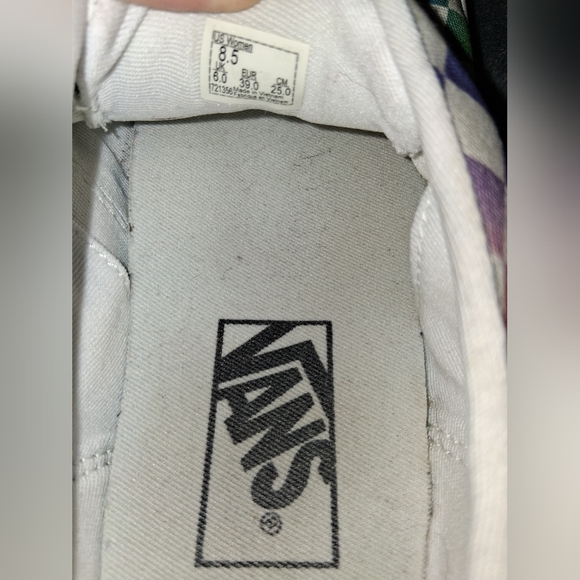 Vans Colorful Checkered Sneakers - Picture 4 of 4